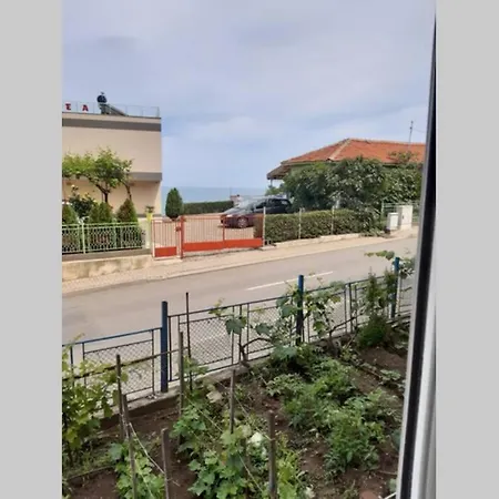 самостоятелен на брега на морето *